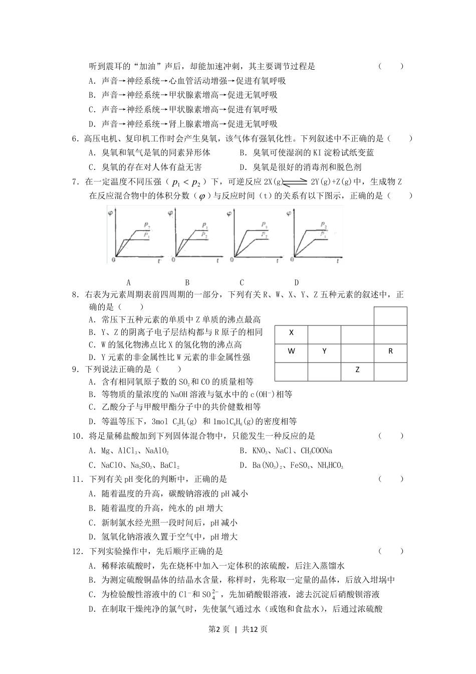 2005年北京高考理科综合真题及答案.pdf_第2页