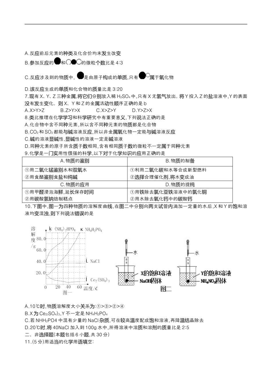 2018年菏泽市中考化学试题及答案kaoda.com.doc_第2页