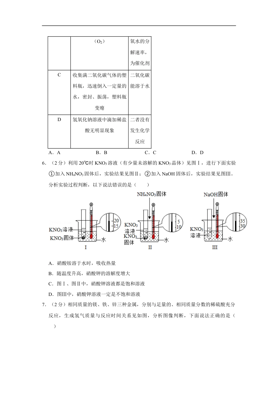 2022年山东省济宁市中考化学真题及答案kaoda.com.docx_第2页