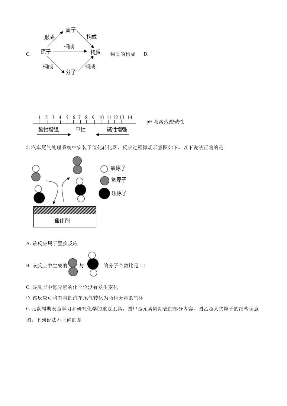 kaoda.com：2022年内蒙古呼和浩特市中考化学真题（原卷版）kaoda.com.docx_第2页