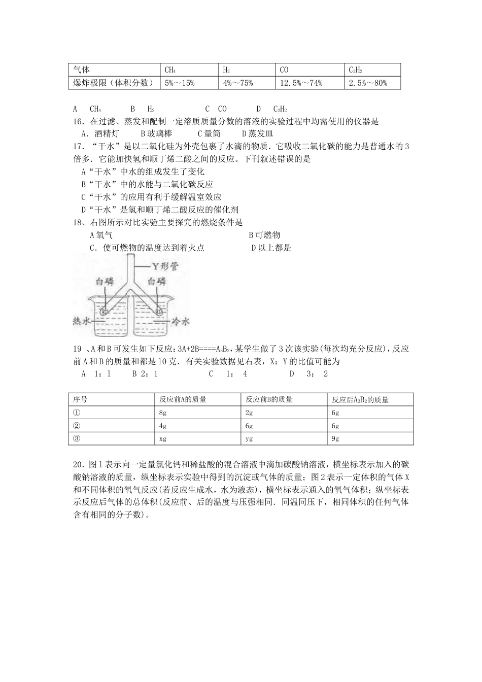 2011年江苏省镇江市中考化学试卷及答案kaoda.com.doc_第2页