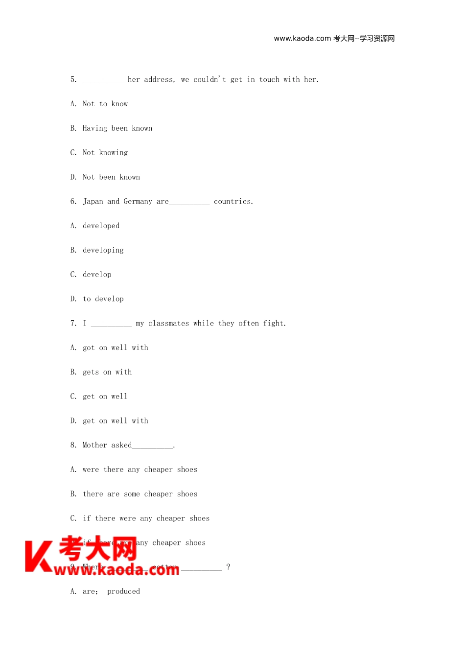 考大网_2015年四川特岗教师招聘考试中小学英语真题及答案kaoda.com.doc_第2页