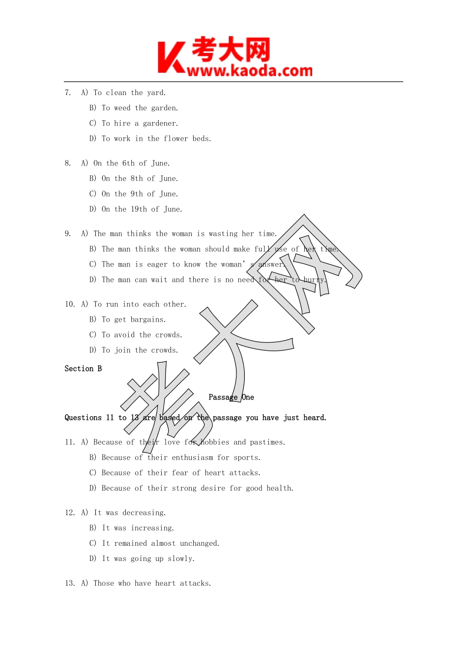 考大网_1991年6月英语六级真题及答案kaoda.com.doc_第2页