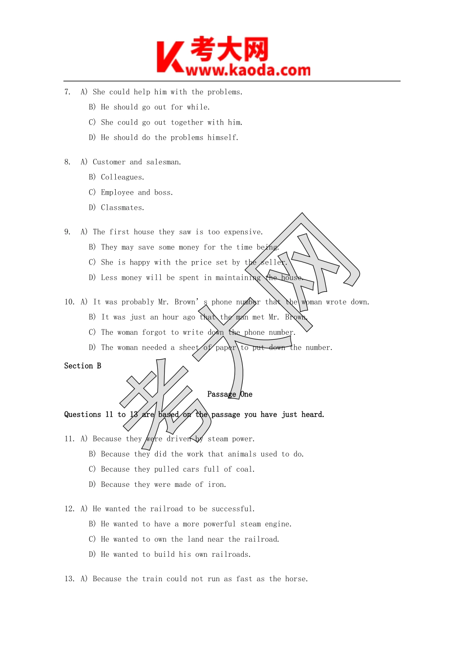 考大网_1995年6月英语六级真题及答案kaoda.com.doc_第2页