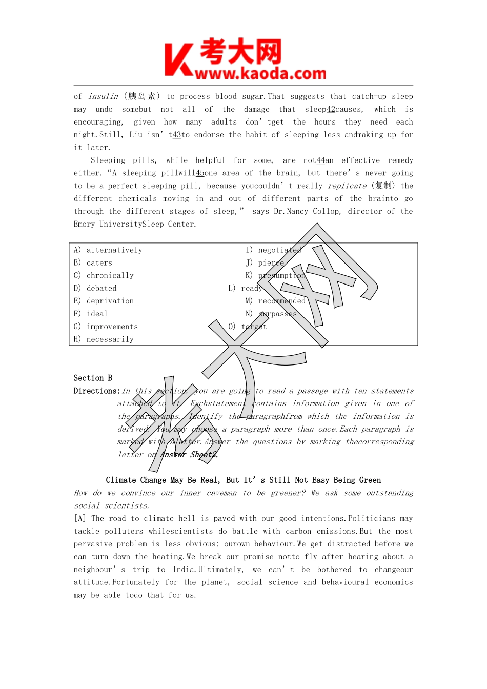 考大网_2015年12月英语六级真题第3套kaoda.com.doc_第2页