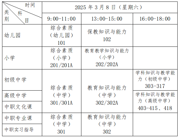 2025年上半年广西中小学教师资格考试笔试公告